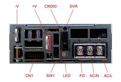 Рис. 10. Передняя панель источника питания серии DPU-3200