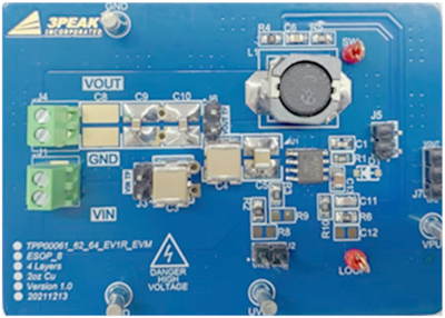 Рис. 5. Оценочная плата TPP00032 EVM