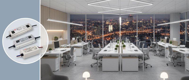 Широкий ассортимент LED-драйверов MEAN WELL доступен со склада