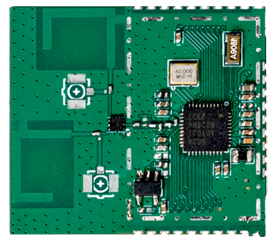Рис. 1. Модуль HM-BT2401DA с функцией позиционирования внутри зданий