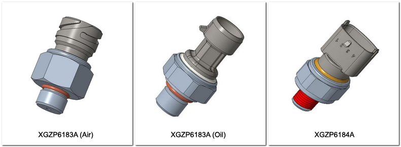 Рис. 10. Внешний вид врезных датчиков давления для автомобильной промышленности