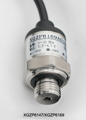 Рис. 7. Внешний вид датчиков XGZP6147/XGZP6169 с пьезорезистивной мембраной